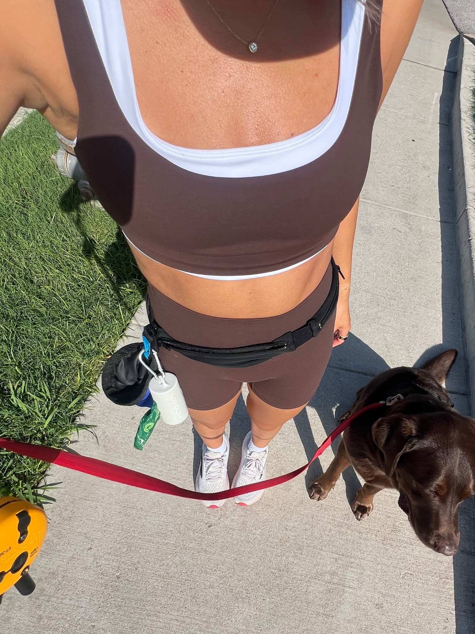 CRZ yoga layering set. Super similar to align from lulu. I’m a 34B (wide rib cage) so I like medium for the brown to layer and not be too tight, small for the white top and small shorts 

#LTKActive #LTKPetite #LTKSaleAlert