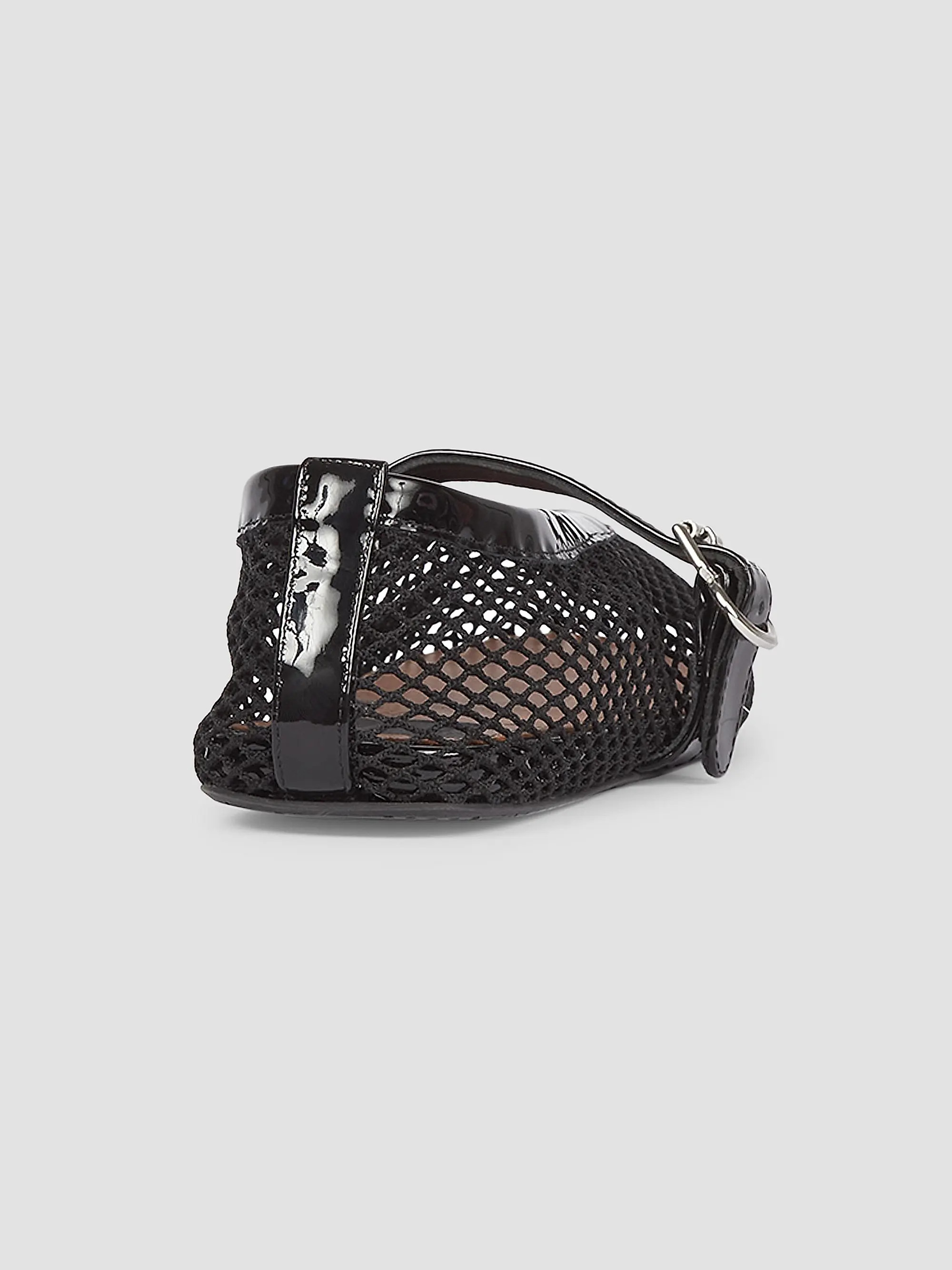 Ballerina Strap Fishnet Flats | Saks Fifth Avenue