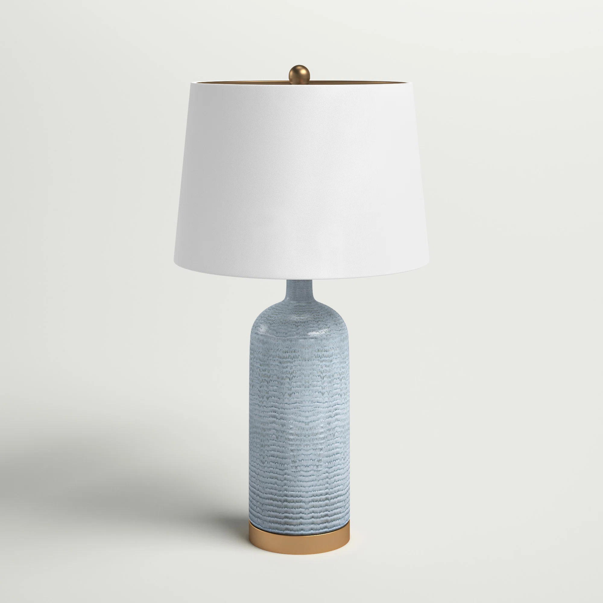 Sand & Stable Sevan 27" Blue/Gold Table Lamp | Wayfair | Wayfair North America