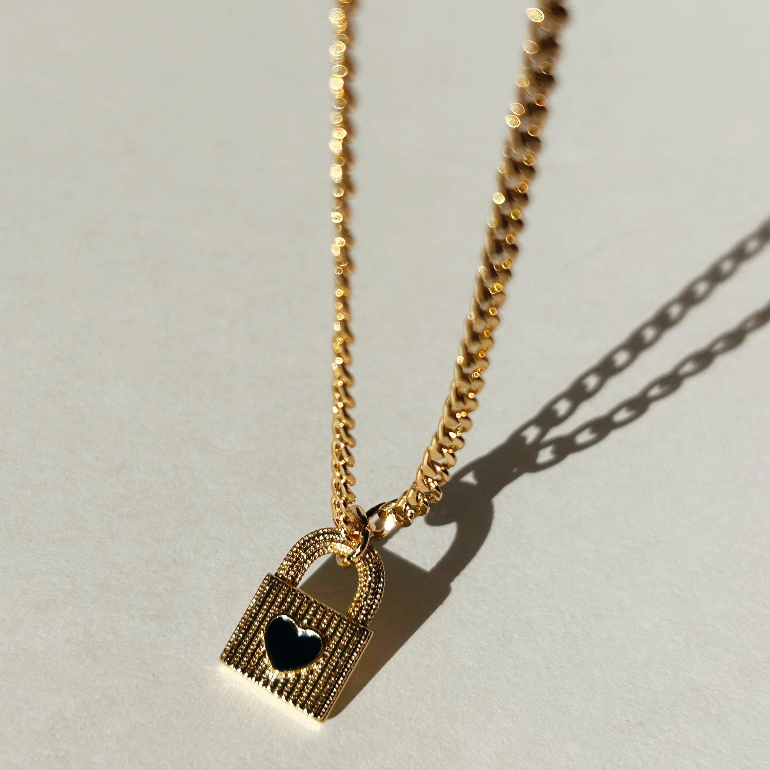 Adore Heart Lock Necklace | Truly Blessed Jewels