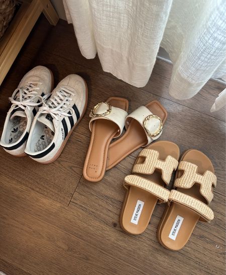 Summer shoes 

Summer sandals
Adidas 
Sneakers 
Summer outfit 


#LTKStyleTip #LTKShoeCrush #LTKFindsUnder50