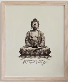 My number one mantra on days like these and favorite piece of artwork in my yoga space…. #manifest #letgo 

#LTKFindsUnder50 #LTKHome