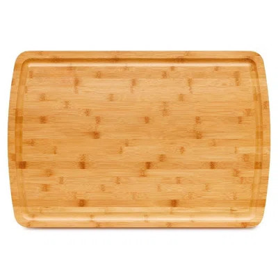 XXXL Bamboo Cutting Board, Kitchen Chopping Boards With Juice Groove | Wayfair North America