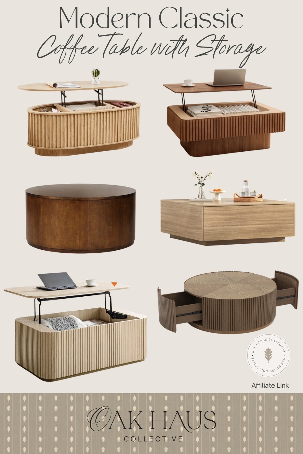 Modern Classic coffee tables with storage! Love these lift tops that provide working space!

Coffee tables, storage coffee table, storage solutions, living room storage, coffee table, modern coffee tables, round coffee table, oval coffee table, rectangular coffee table 

#LTKmomlife #LTKHome