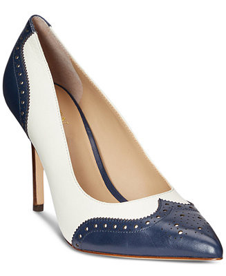 Lauren Ralph Lauren Women's Lynden Pointed Pumps - Macy's | Macy's