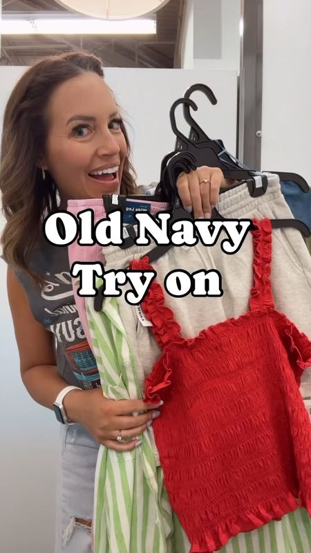 Almost everything is 50% off at Old Navy for Memorial Day!