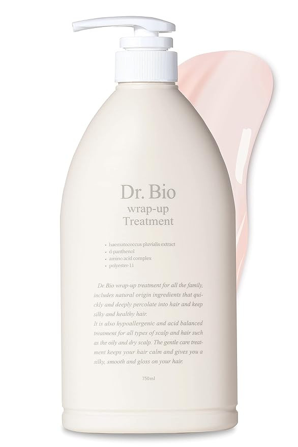 Dr. Bio Wrap-Up Treatment (25.36oz/750ml)| Damaged Hair Repair Treatment, Moisturizing Protein Co... | Amazon (US)