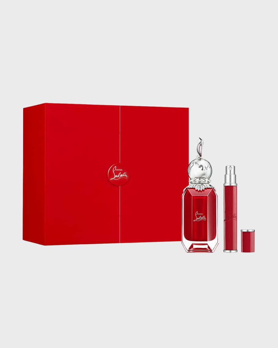 Christian Louboutin Loubirouge Eau de Parfum and Refillable Atomizer, 3.04 oz. | Neiman Marcus
