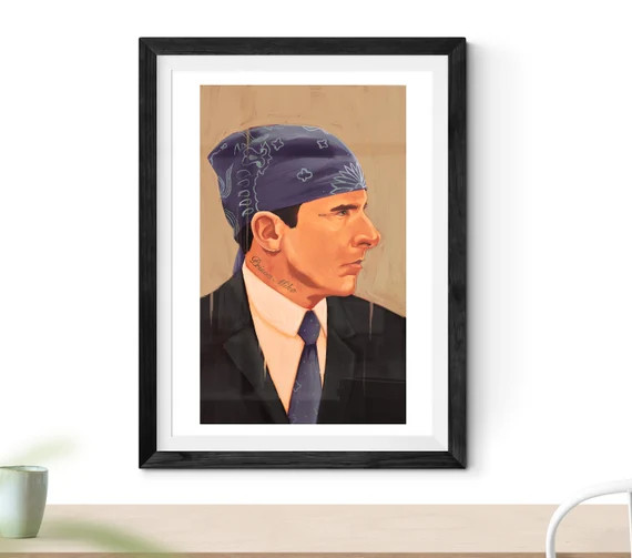 Prison Mike Office Art Print | Etsy (US)