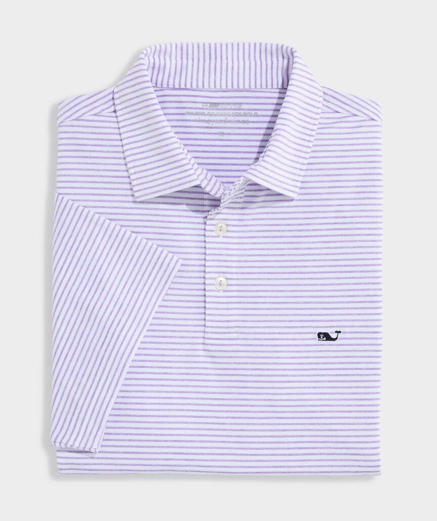 Performance Bradley Stripe Sankaty Polo | vineyard vines