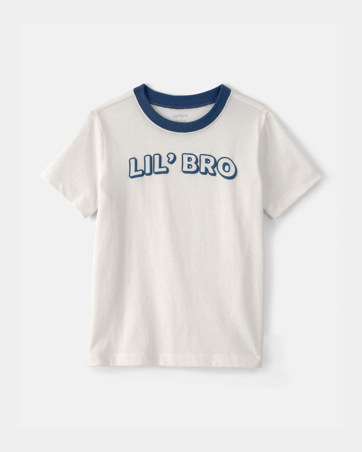 Toddler Boy 'Lil Bro' Graphic Tee - Ivory | Carter's Inc