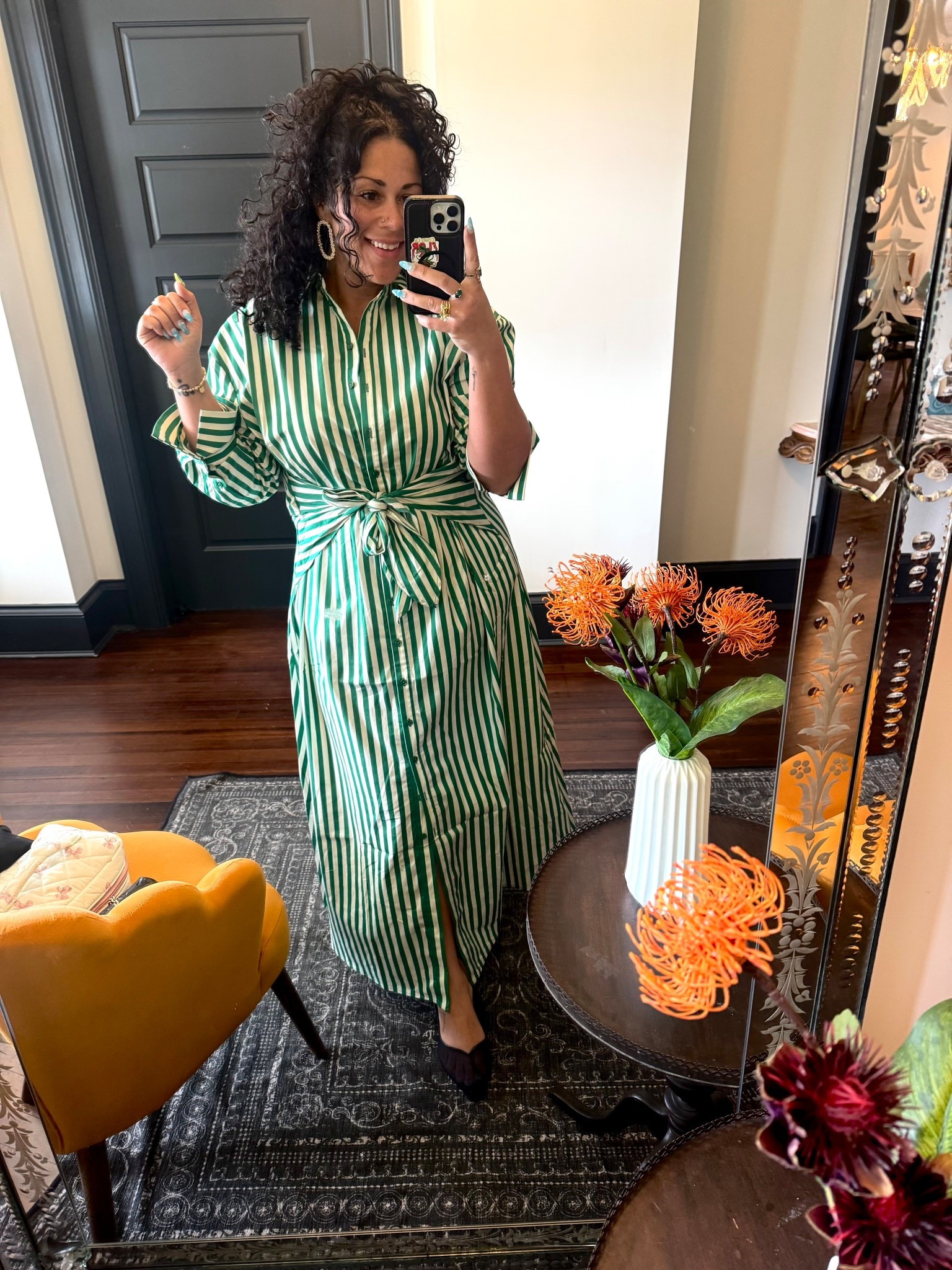 The dress link shows it’s red when you click it but you can switch to green on the shoppable page ! NYC fit @Eloquii dress and also linked a look for less from Amazon🤍🌇

#LTKMidsize #LTKdayinmylife #LTKTravel