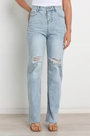 Chandler Jeans - Mid Wash | Petal & Pup (US)