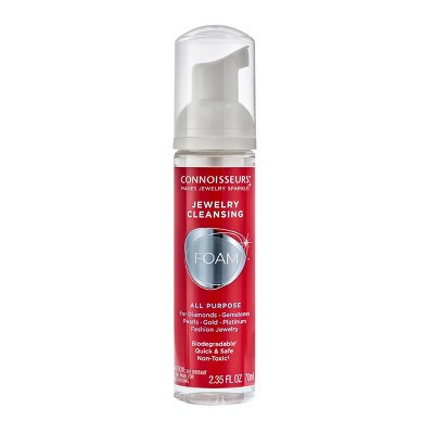 Connoisseurs All-Purpose Jewelry Foam Cleanser: Liquid for All Jewelry Surfaces, 6.75" Height | Target