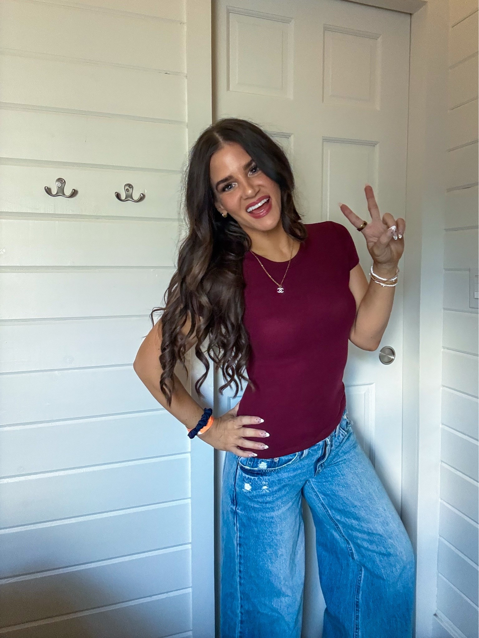 Mountain lunch uniform 🍓🤍 Aerie waffle tee + Target jeans = the easiest little combo. So comfy, so flattering, and both are on repeat lately ✨

#LTKStyleTip #LTKFinds #LTKFashion #AerieStyle #TargetStyle #TargetFinds #CasualStyle #EverydayOutfit #MomStyle #MountainStyle #FallOutfit #OOTD

#LTKdayinmylife #LTKootd #LTKSeasonal