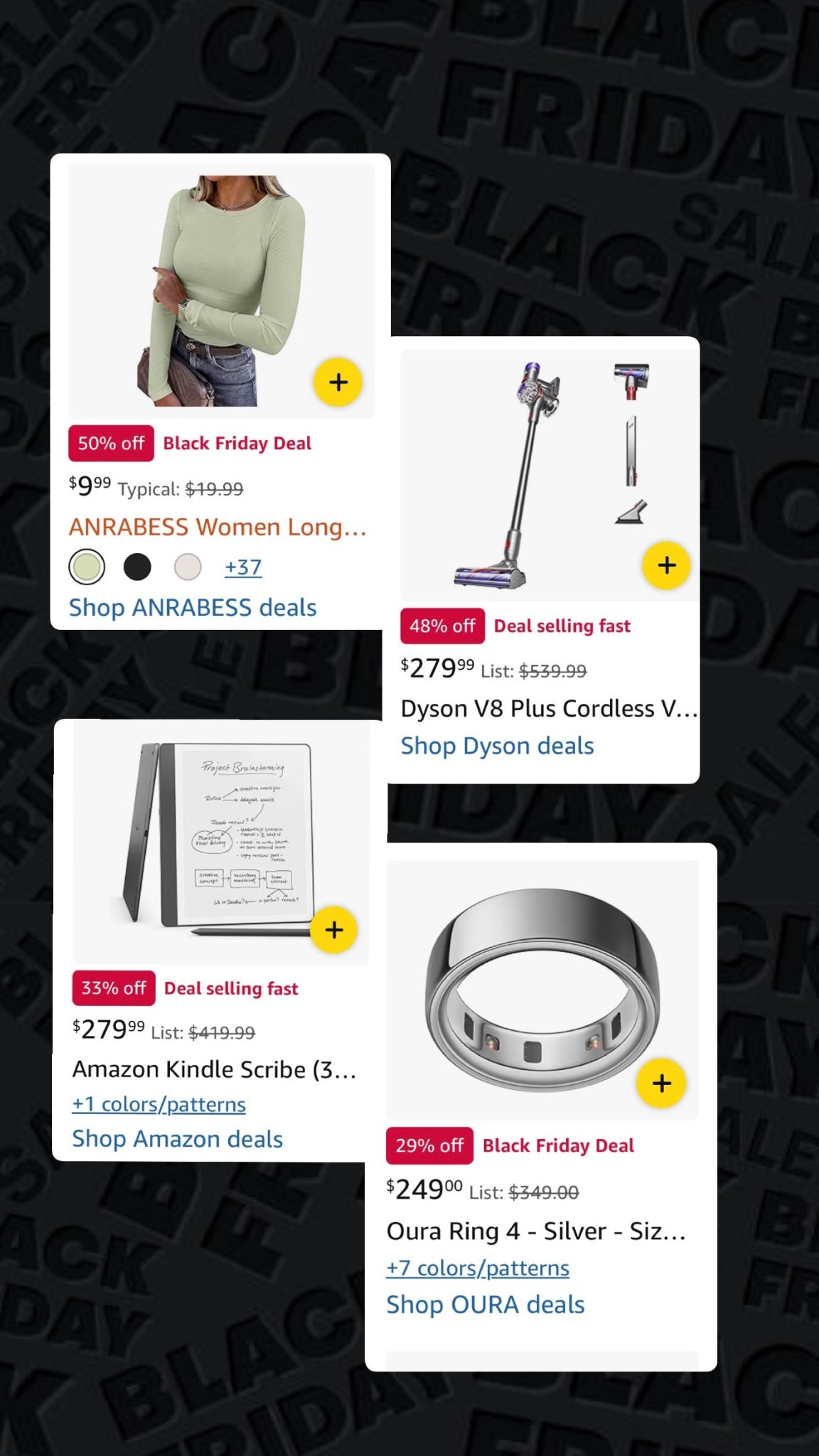 More and more Amazon Black Friday deals  

#LTKCyberWeek #LTKGiftGuide #LTKHoliday