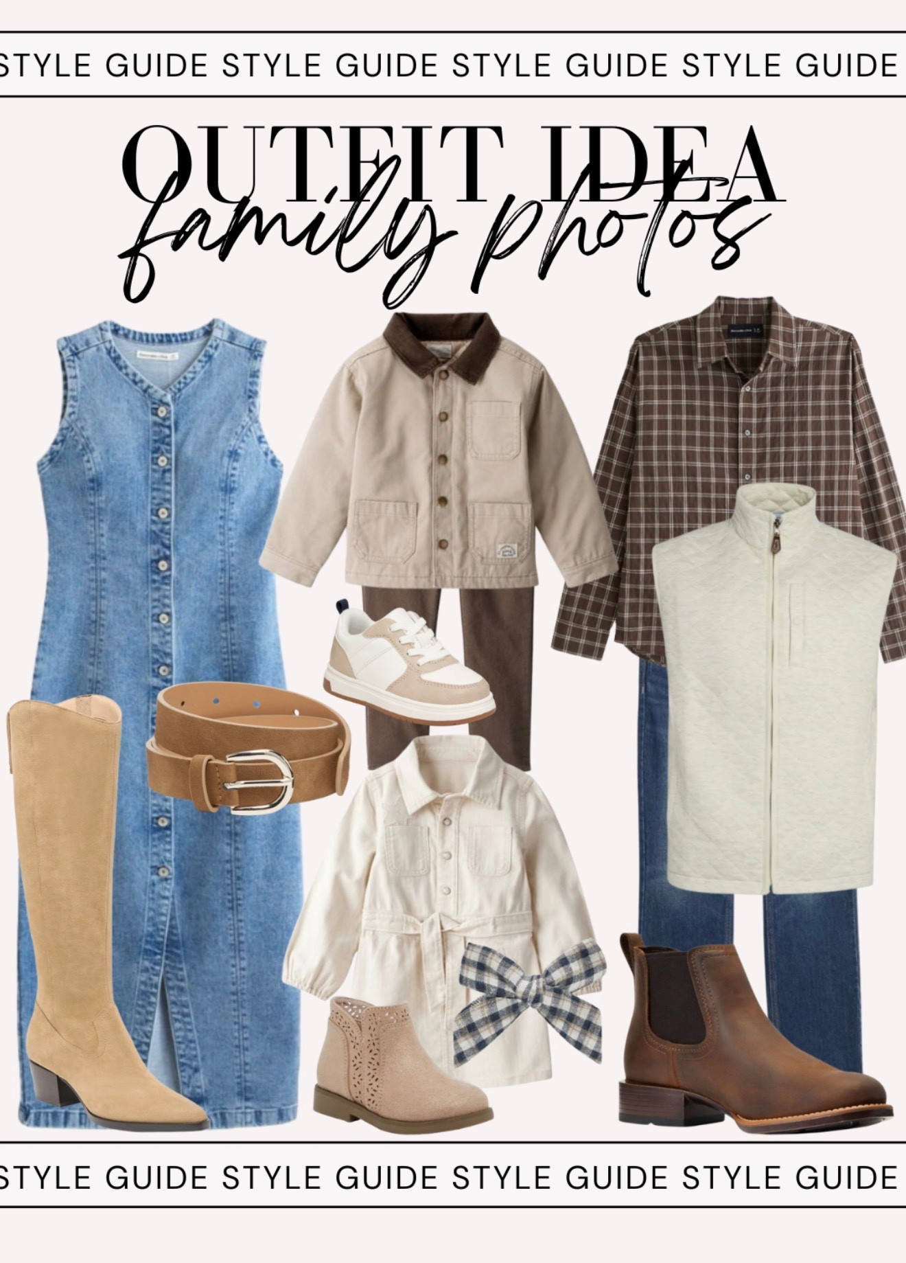 Fall Outfit | Fall Family Photos | Fall Photos | Matching Family Outfits 
-
Abercrombie, carters, Rylee and cru, old navy
-

Everydaymama, fall family photo outfit ideas, men’s fall outfit ideas, girl’s fall outfit ideas, boy’s fall outfit ideas, fall fashion 

#LTKFamily #LTKStyleTip #LTKKids