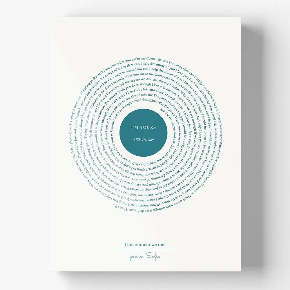 Our First Dance Metal Print | Lime & Lou (US)