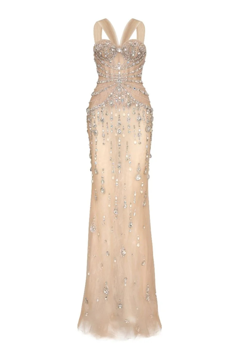 MADDIE IVORY CORSET MERMAID GOWN | HACCHIC COUTURE | CULT MIA | CULT MIA UK LTD