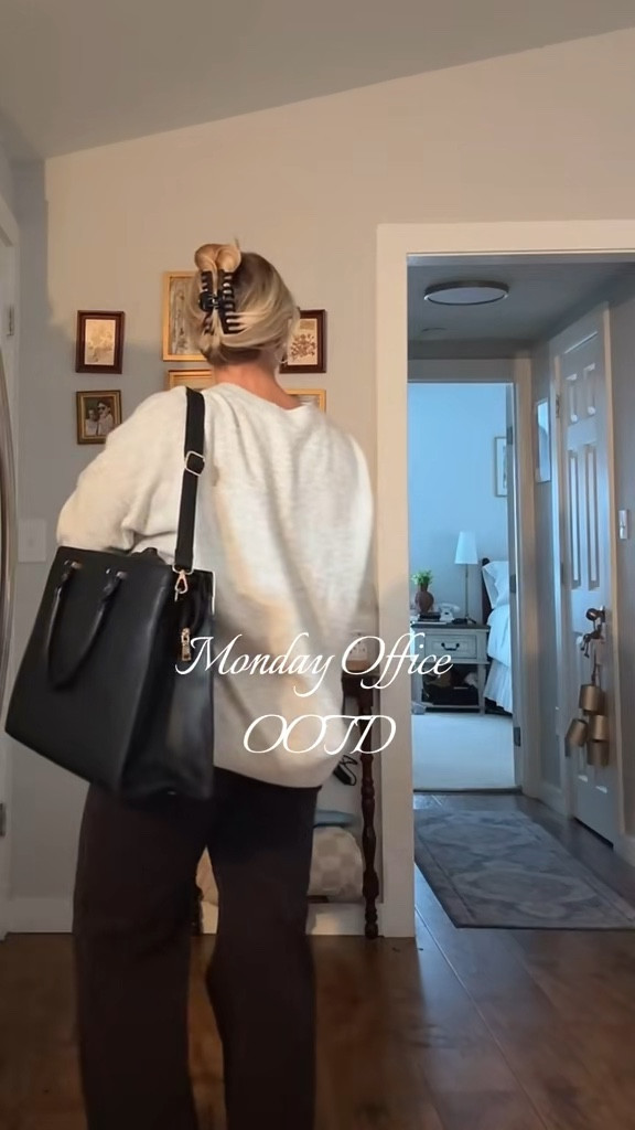 Cold Monday Office OOTD - office outfit are now my favorite pieces to style 👜🫖 

#LTKmorningroutine #LTKWorkwear #LTKootd