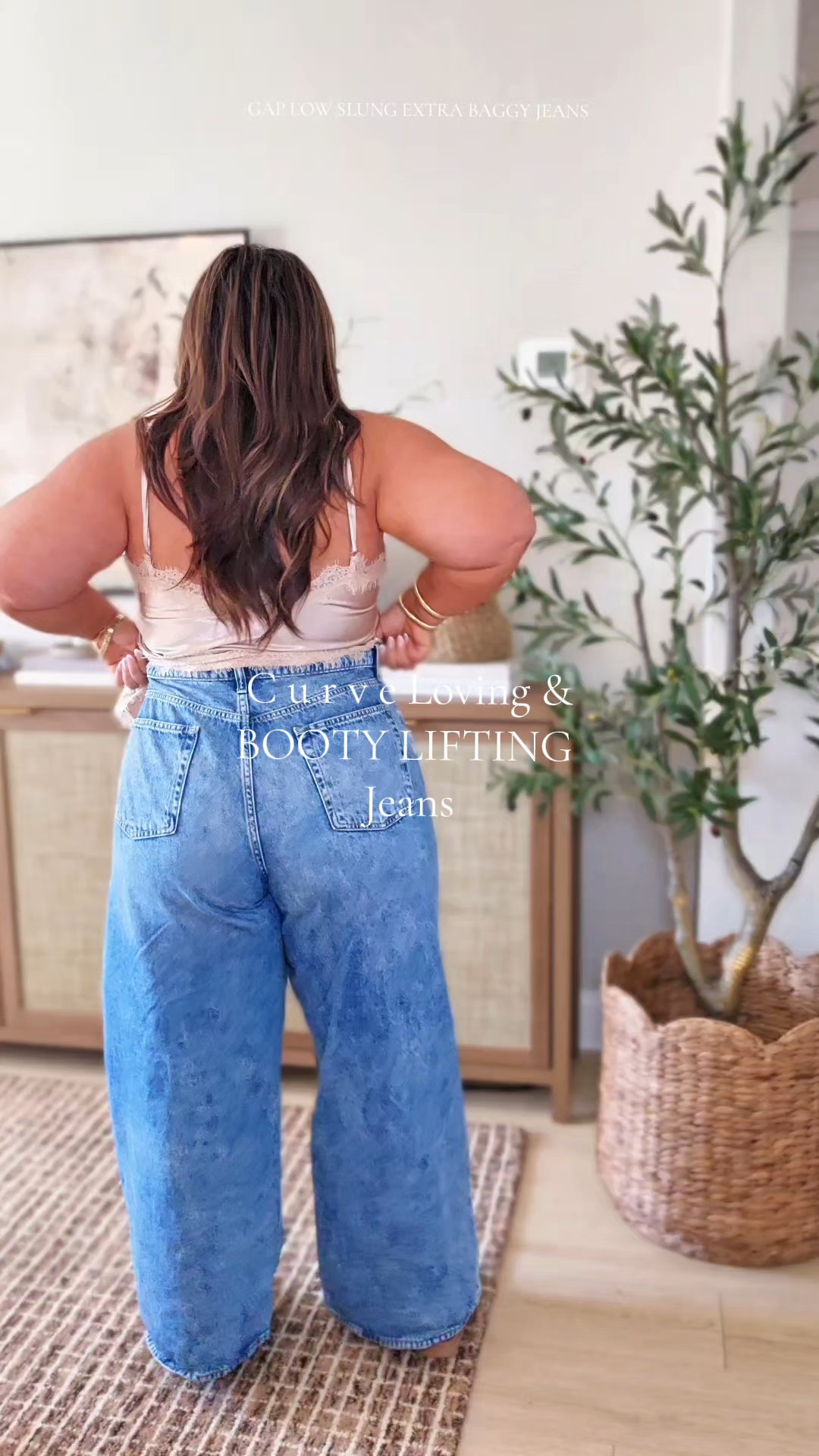 Gap jeans for my curvy girlies that lift & shape the booty...AND they are actually wide leg enough for big hips/thighs!Gap Low Slung Extra Baggy Jeans

#LTKootd #LTKPlusSize #LTKMidsize
