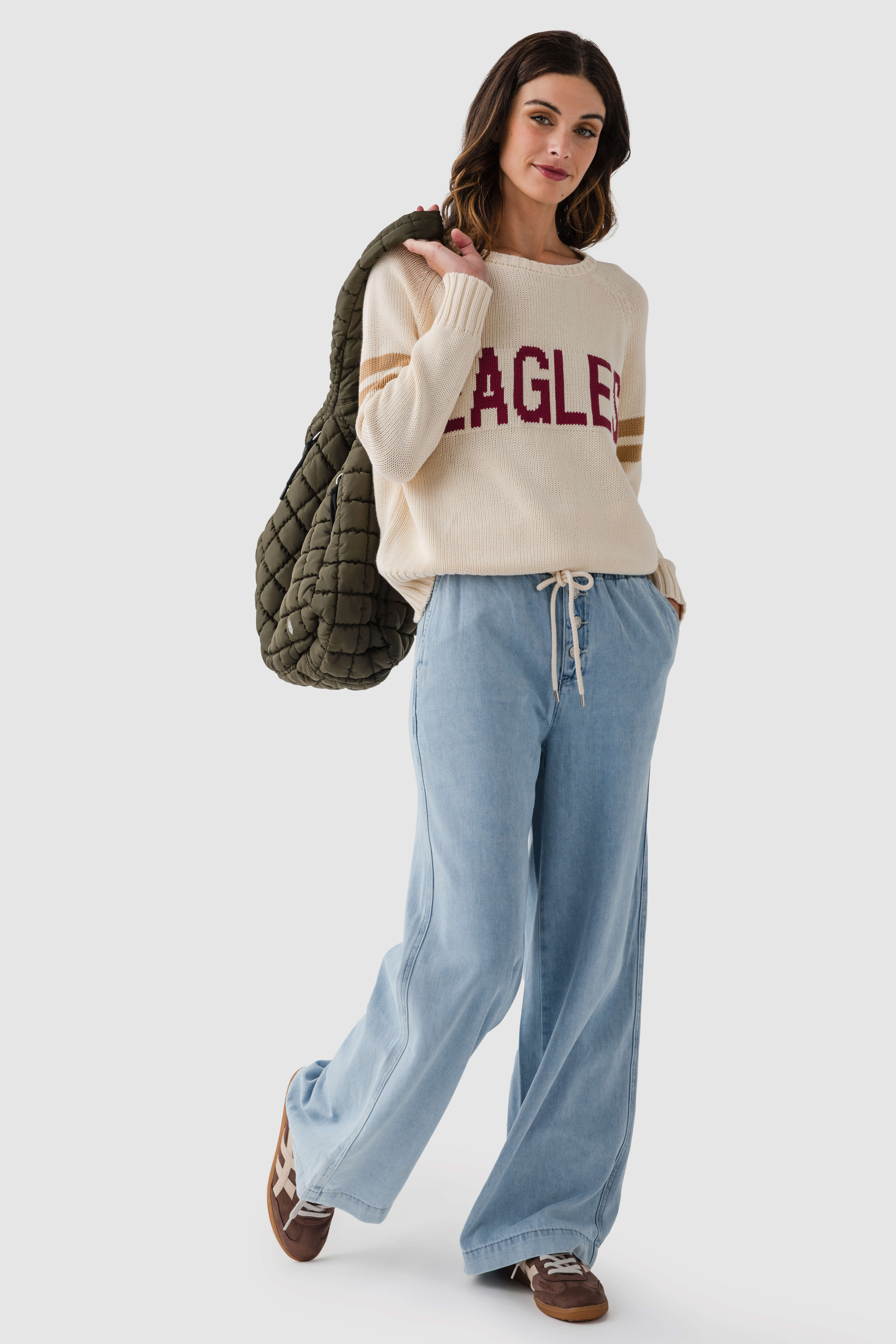 Pink Pineapple Icon Sweater | Social Threads