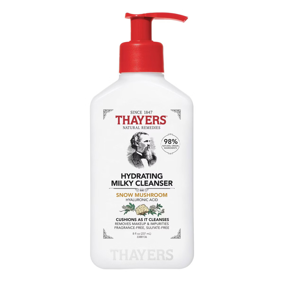 Thayers Natural Remedies Hydrating Milky Face Wash - 8 fl oz | Target
