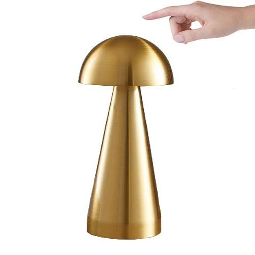 LAX Gadgets Mushroom LED Gold Decorative Light - Metallic | HSN