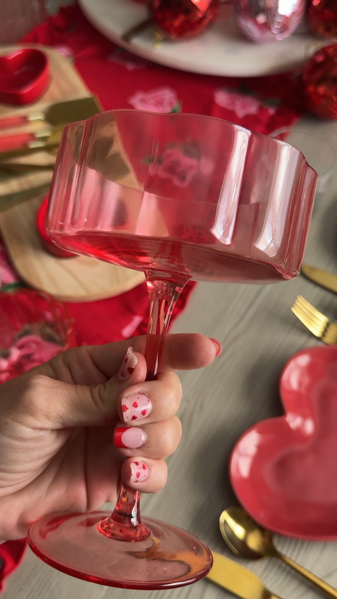 Valentine’s Day party tableware from target pink red glassware target finds home decor party brunch cocktails mocktails brunch breakfast 

#LTKHome #LTKMostLoved #LTKWatchNow