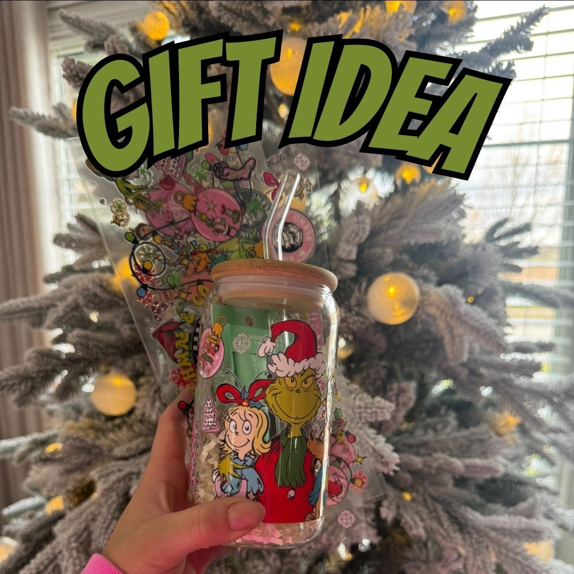 Cute DIY gift idea that's affordable and customizable! Give it alone or add a little something. Perfect for the Grinch fans! 

#LTKcanada #LTKholiday #LTKsale