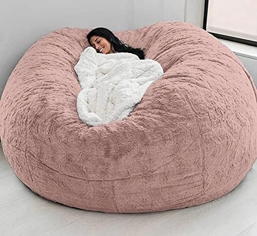 Giant Bean Bag Chair for Kids Adults, 6ft 7ft Bean Bag Chair, Washable Jumbo Bean Bag Sofa Sack C... | Amazon (US)