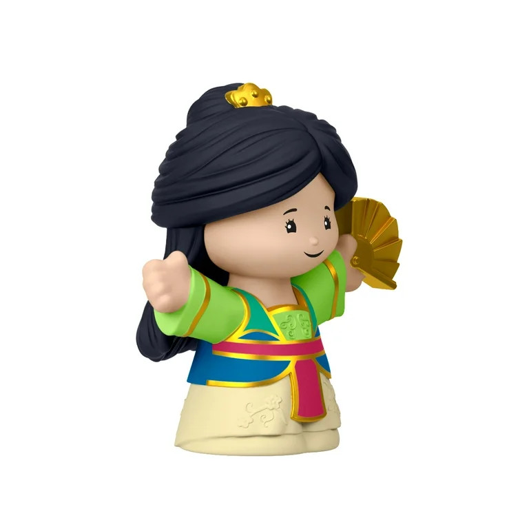 Disney Princess Mulan Little People Single Character Figure Toddler Toy for Pretend Play | Walmart (US)