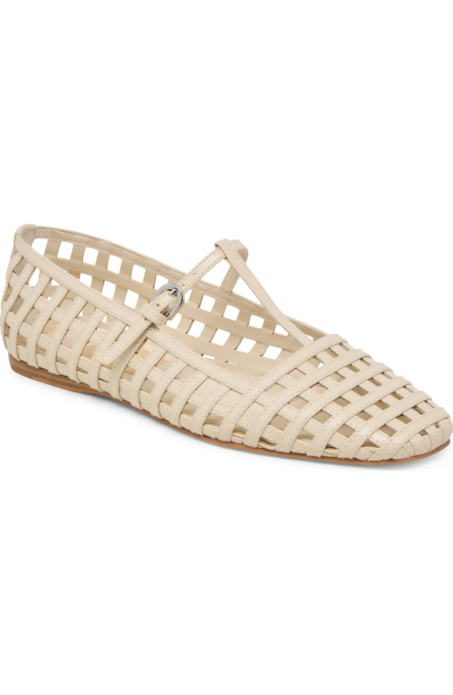 Rains T-Strap Flat (Women) | Nordstrom