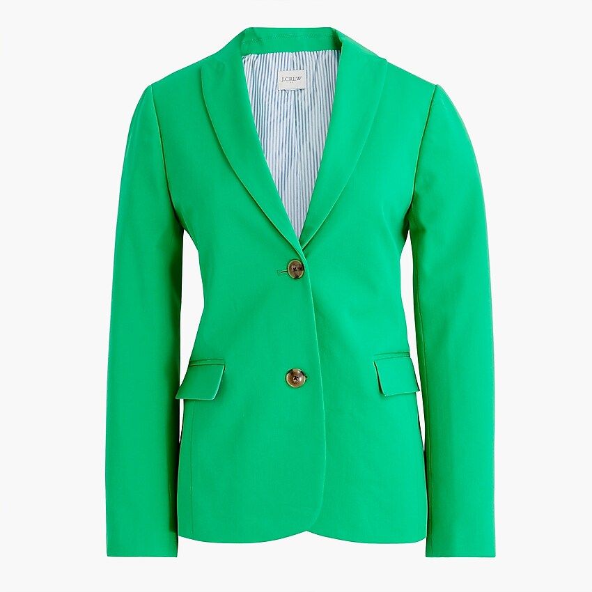 Two-button cotton blazer | J.Crew Factory