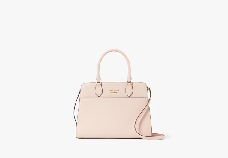 Madison Saffiano Leather Medium Satchel | Kate Spade Outlet