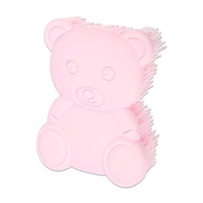 Unique Bargains Soft Silicone Body Scrubber Sensory Brushes Pink 1 Pc | Target