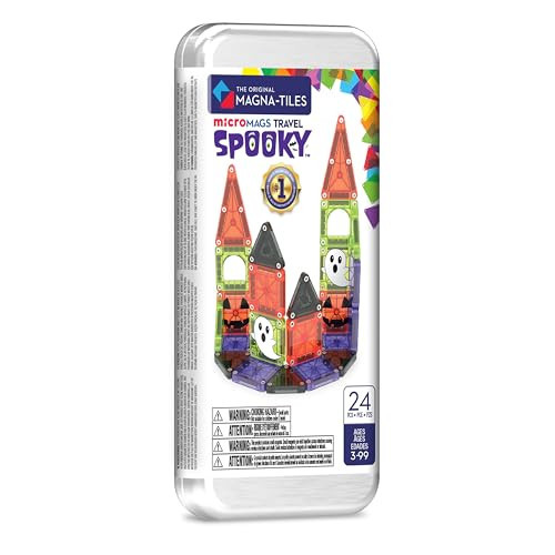 MAGNA-TILES microMAGS 24-Piece Spooky Travel Set, The Original Magnetic Building Brand | Amazon (US)