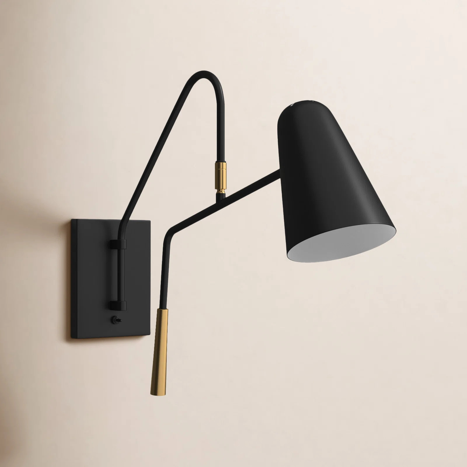 Tedder Steel Swing Arm Sconce | Wayfair North America