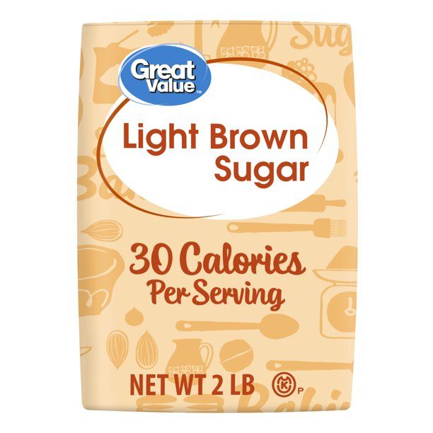 Great Value Light Brown Sugar, 32 oz - Walmart.com | Walmart (US)