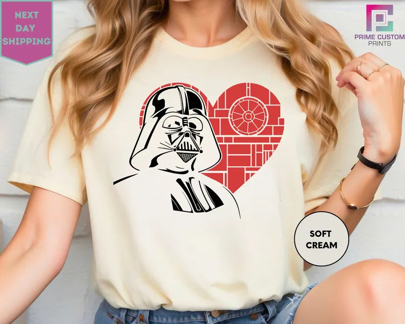 Star Wars Darth Vader Valentine Balloon Shirt, Disney You Will Be Minie Valentine Tee, Happy Vale... | Etsy (US)
