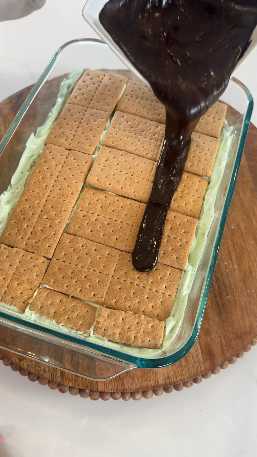 Get ready to indulge in a slice of heaven! This Pistachio Eclair Cake is the perfect blend of creamy, crunchy, and oh-so-delicious. With layers of pistachio pudding and graham crackers, topped with a sprinkle of crushed pistachios, it's a dessert dream come true. Treat yourself and your loved ones today! 🍰💫  Find the full recipe on our blog Youngwildme.com. #DessertGoals #PistachioPerfection #SweetIndulgence #NoBakeDessert #SummerDessert #Pistachio

#LTKVideo #LTKfamily #LTKparties