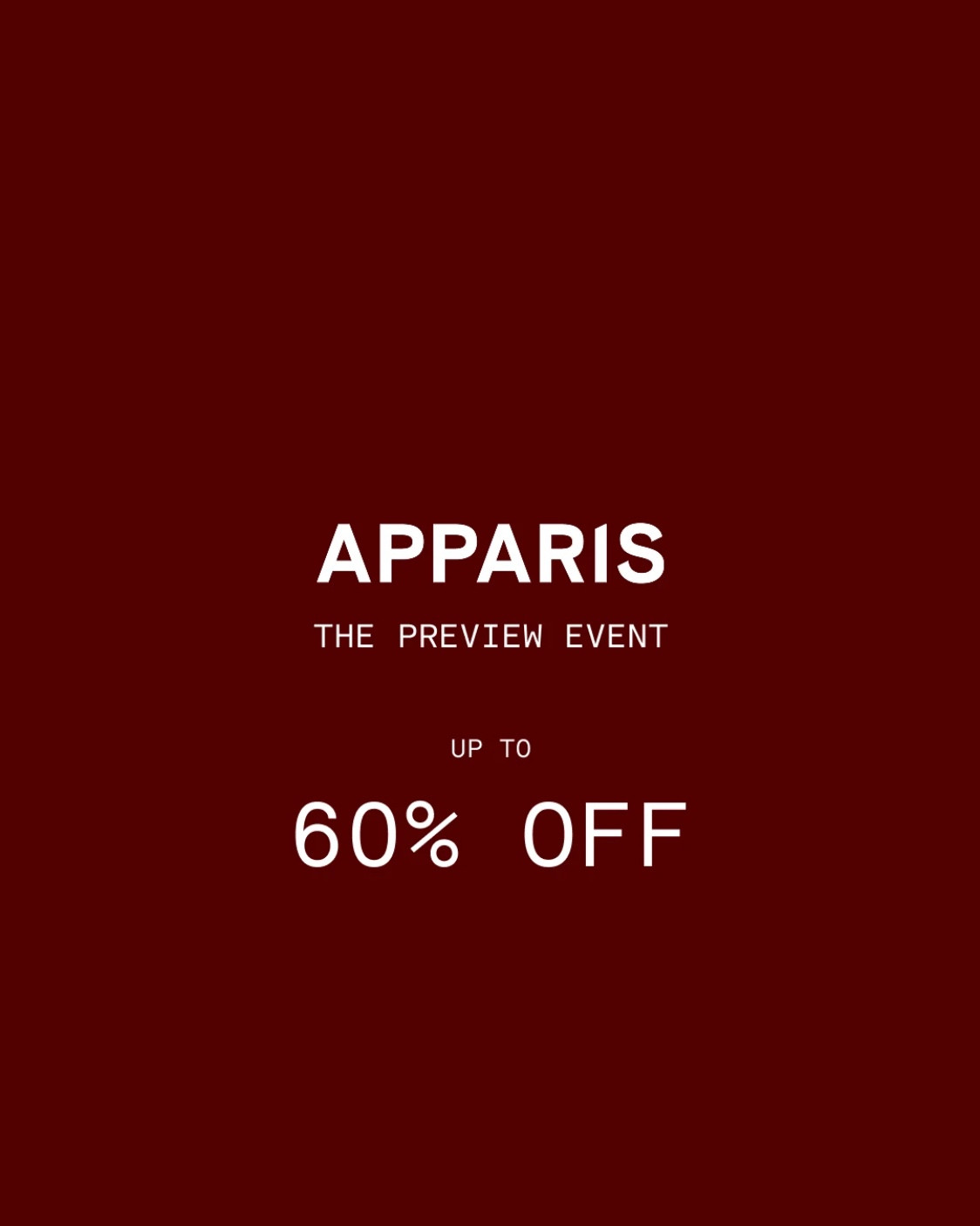 APPARIS Sale 

#LTKCyberWeek #LTKSeasonal #LTKHoliday