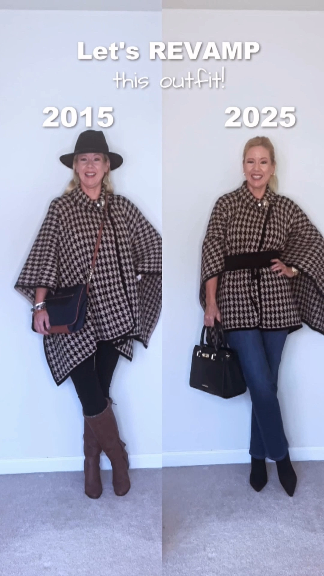 Let’s REVAMP this outfit from 2015! What do you think? 🤔  

#LTKSeasonal #LTKOver40 #LTKStyleTip