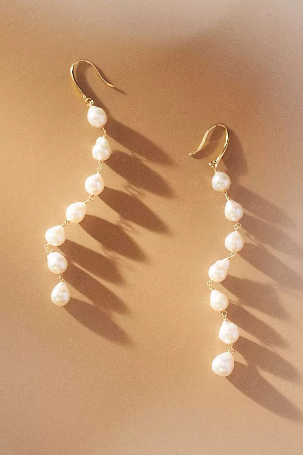 Freshwater Pearl Drop Earrings | Anthropologie (US)