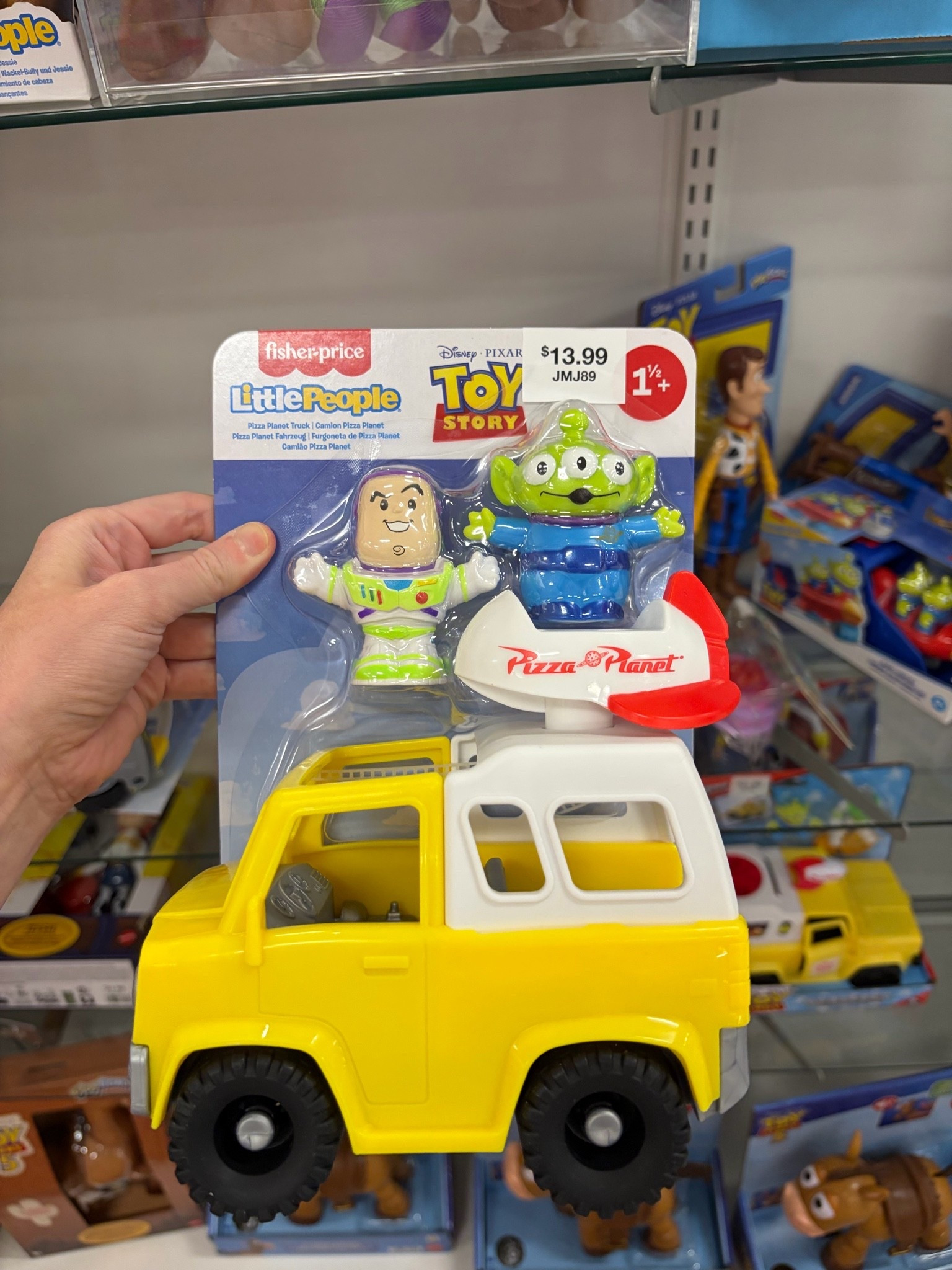 Little People Pizza Planet truck! This is such a cute Toy Story toy with Buzz Lightyear and an alien 💚

#LTKmomlife #LTKHome #LTKKids