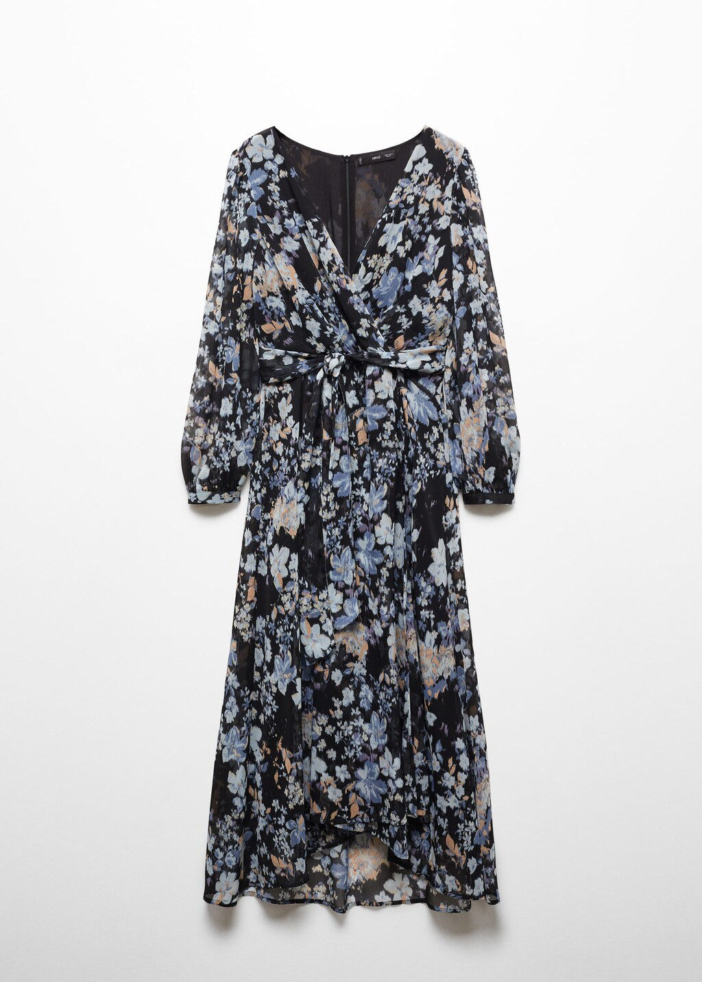 Flowy flower printed dress -  Women | Mango United Kingdom | MANGO (UK)