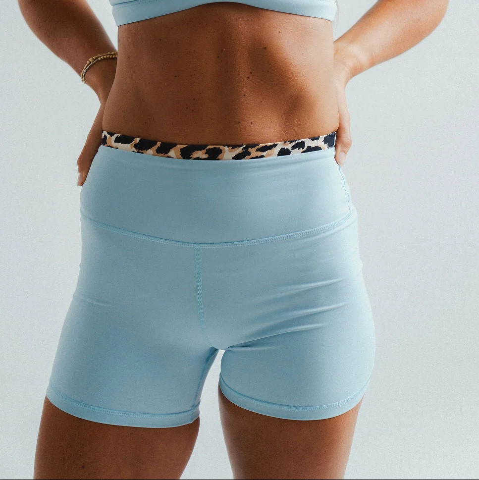 Women\u2019s 4-Inch Contrast Trim Biker Shorts | Shop The Core Club | Shop The Core Club