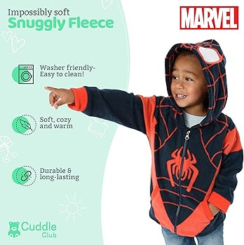 Kids Fleece Sweatshirt Jacket - Baby Boy & Girl Sweater Outerwear Coat Toddler Full Zip Hoodie fo... | Amazon (US)
