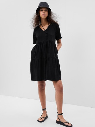 Tiered Mini Dress | Gap (US)