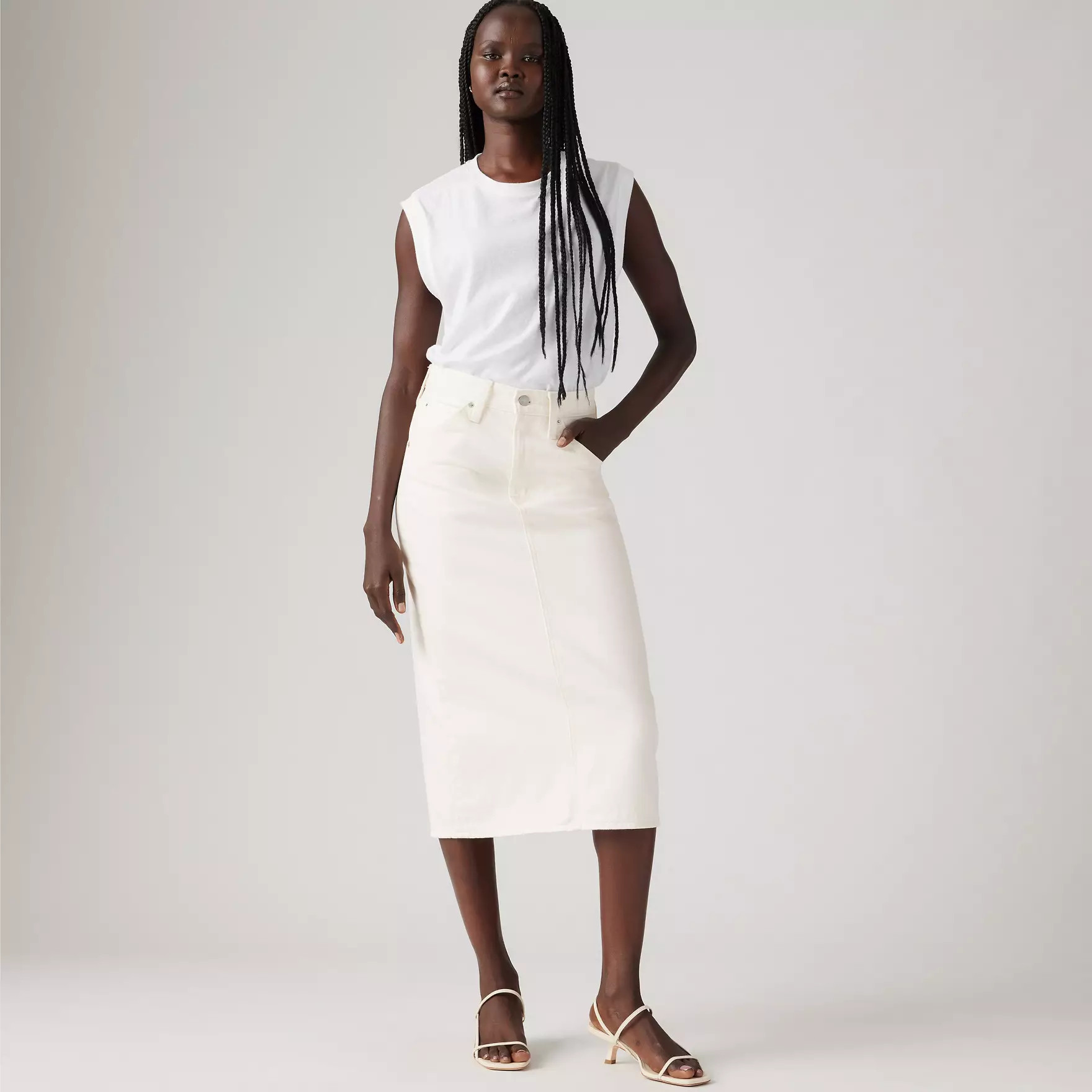 High Rise Slit Skirt | Levi's UK